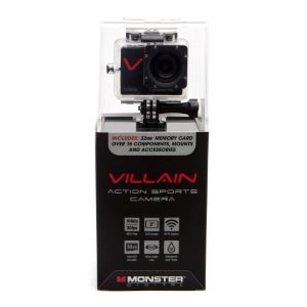 NEW Monster Digital Action Sports 2" Camera, 1080p Resolution HD Video