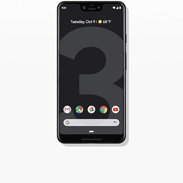 Google - Certified Refurbished Pixel 3 XL - 64GB (Unlocked) - Just Black